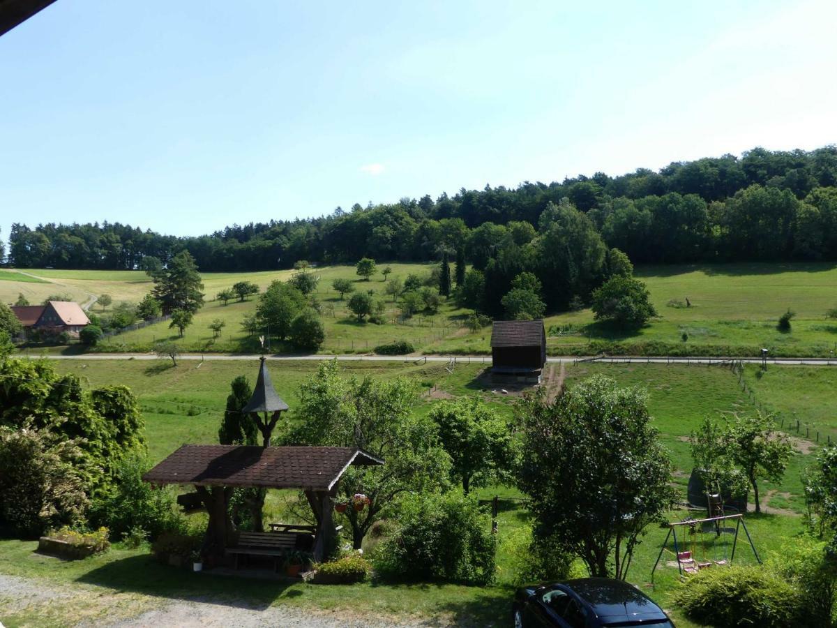 Pension Holzerstube Oberzent Bagian luar foto